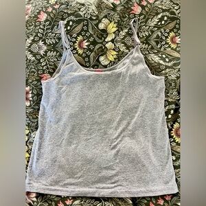 Vintage esprit Gray Women's Shorty Tank Top